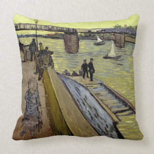 Coussin Vincent van Gogh Le Pont de Trinquetaille Arles
