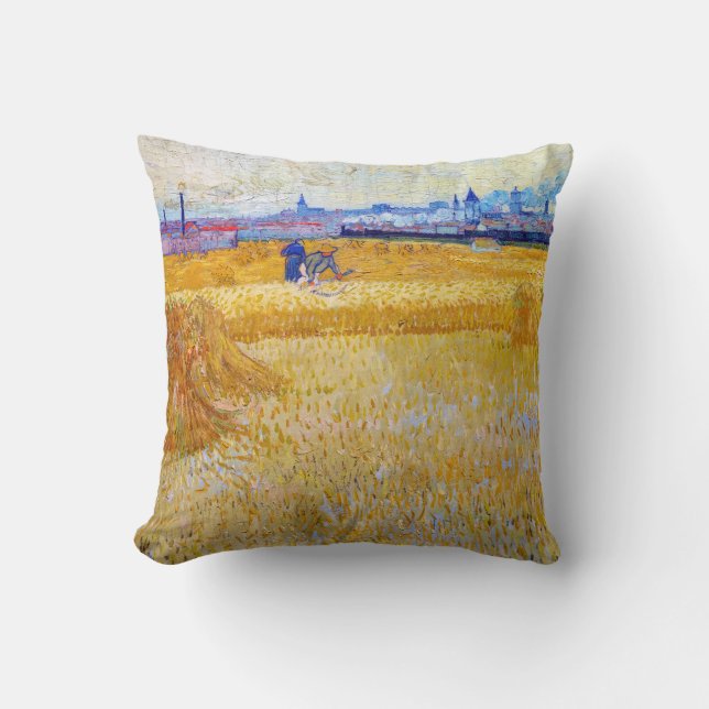 Coussin Vincent van Gogh - Les pêcheurs (Recto)