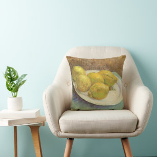 Coussin Vincent van Gogh - Nature morte Citrons sur une as