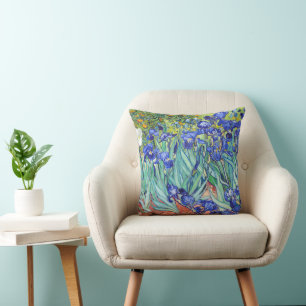 Coussin Vincent Van Gogh peignant les Iris