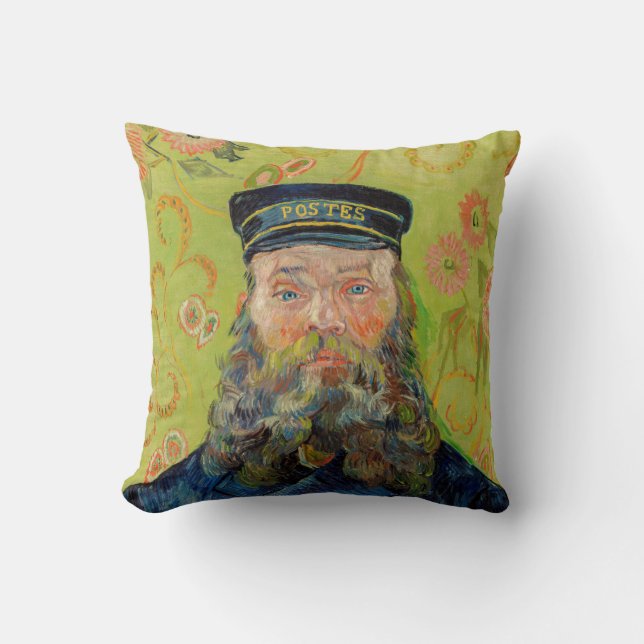 Coussin Vincent Van Gogh - Postman Joseph Roulin (Recto)