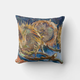 Coussin Vincent van Gogh - Quatre Tournesols Coupés