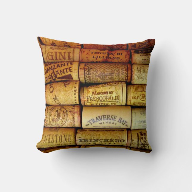 Coussin Vins Corks (Recto)