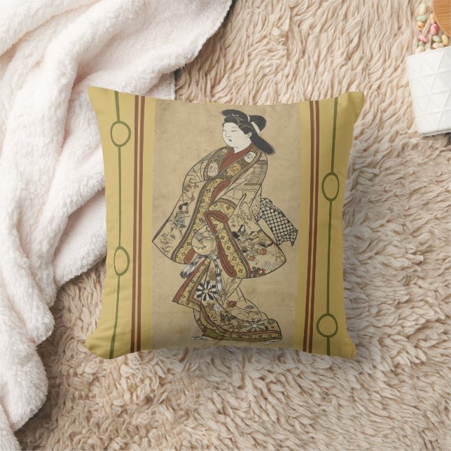 Coussin Vintage A Beauty Walking (Couverture)