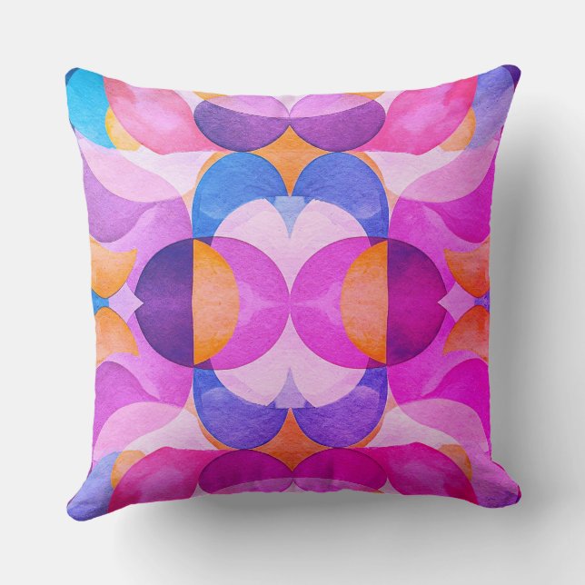 Coussin Vintage Abstract Pattern (Verso)