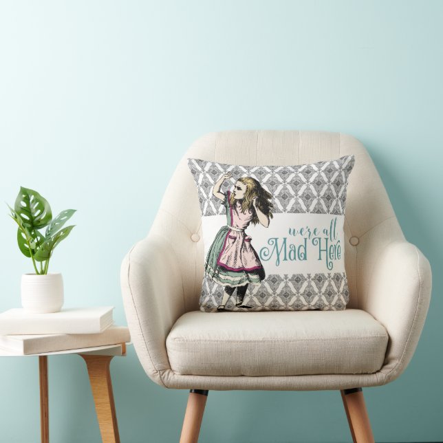 Coussin Vintage Alice Mad Ici (Chaise)