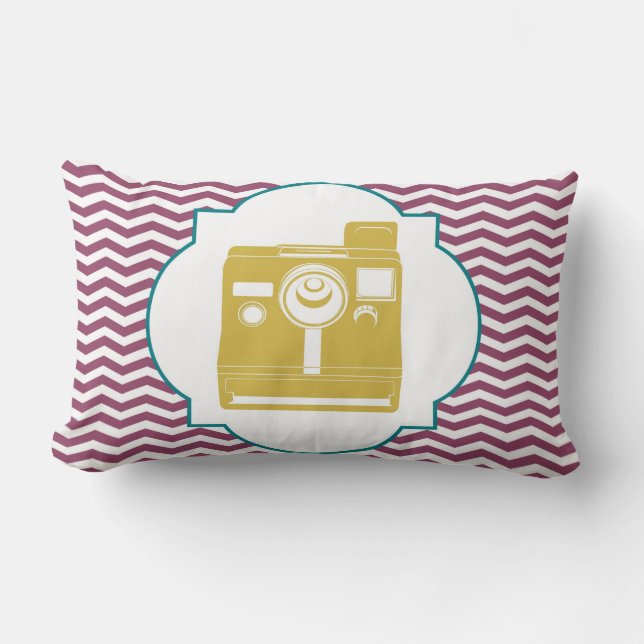Coussin vintage d'appareil-photo (Recto)