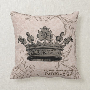 Coussin vintage de couronne…