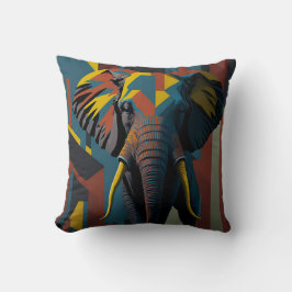 Coussin vintage elephant 5