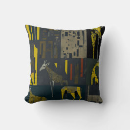 Coussin vintage giraff 2