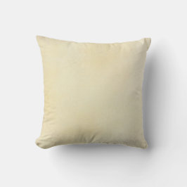 Coussin Vintage Jaune Motif 