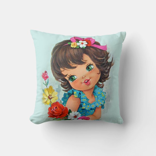 Coussin vintage mignon (Recto)