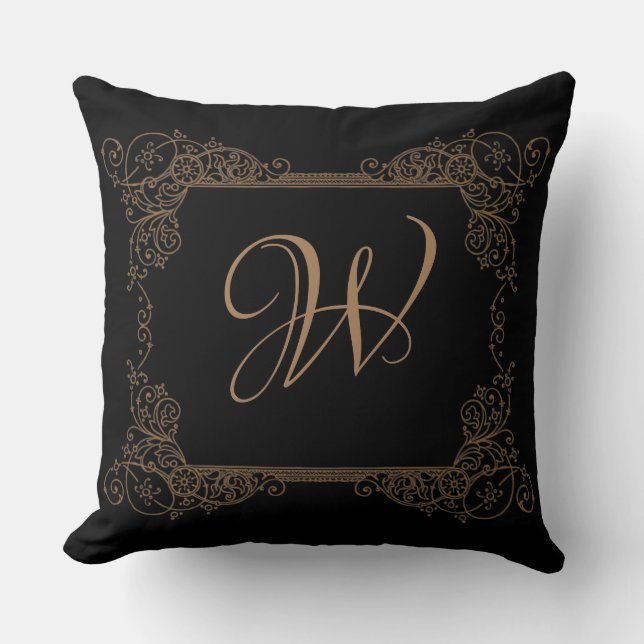 Coussin Vintage romantique Steampunk Fairytale (Recto)