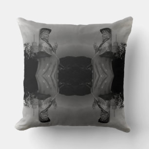 Coussin Vintage Statue de Kwun Yam de Repulse Bay à Hong K