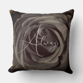 Coussin Vintage toujours Rose