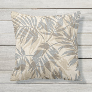Coussin Vintage tropical hawaïen Areca Palms