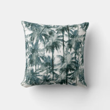 Coussin vintage Tropical Palm Tree