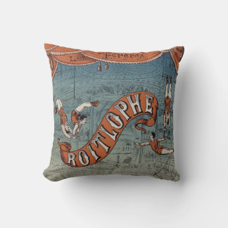 Coussin Vintage Victorian Circus 