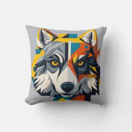 Coussin vintage wolf 3