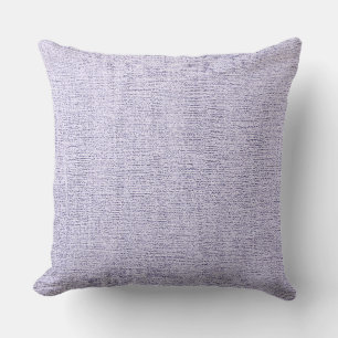 Coussin Violet Clair Élégant Aspect Toile