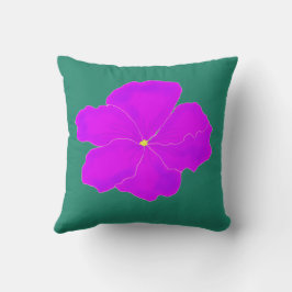 Coussin Violet gracieux