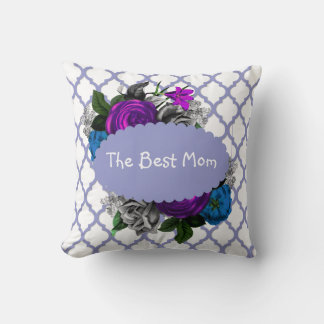 Coussin Violet Mothers Day Pillow