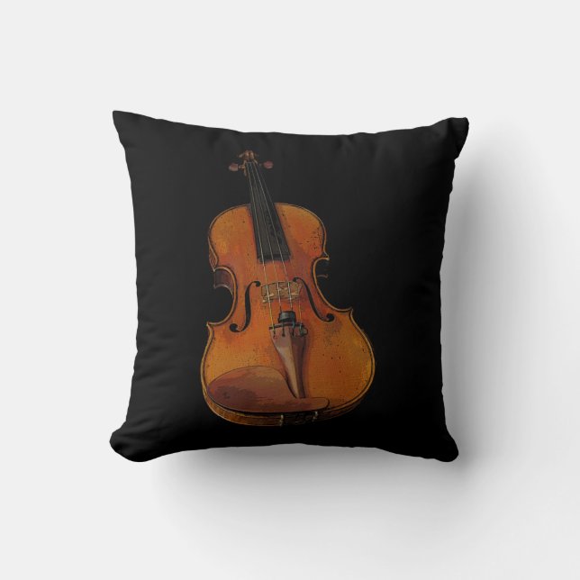 Coussin Violon (Recto)