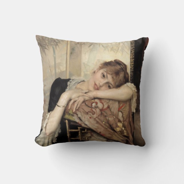 Coussin Virginie (La Parisienne) (par Albert Edelfeel) (Recto)