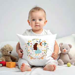 Coussin Virgo Baby Zodiac Nursery personnalisable