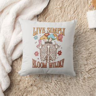 Coussin Vis Simplement, Fleur Sauvage