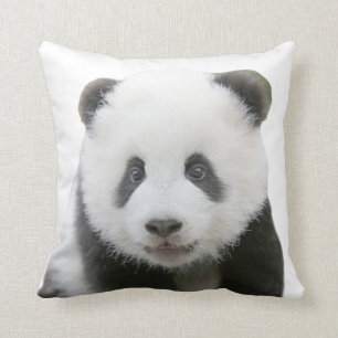 Coussin Visage de panda