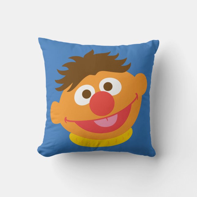 Coussin Visage d'Ernie (Recto)