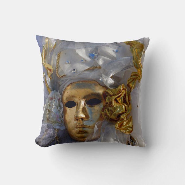 Coussin Visage d'or (Recto)