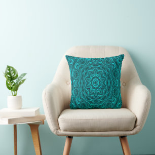 Coussin Visages heureux dans la mer....