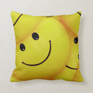 Coussin Visages jaunes