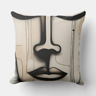 Coussin visages - visages