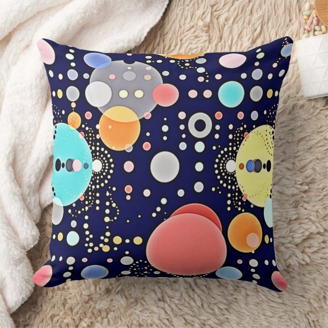 Coussin Vision Joyeuse de bulle Universe (Couverture)