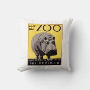 Coussin Visiter Le Zoo