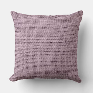 Coussin Vitage Purple Burlap Linen Russe Jute