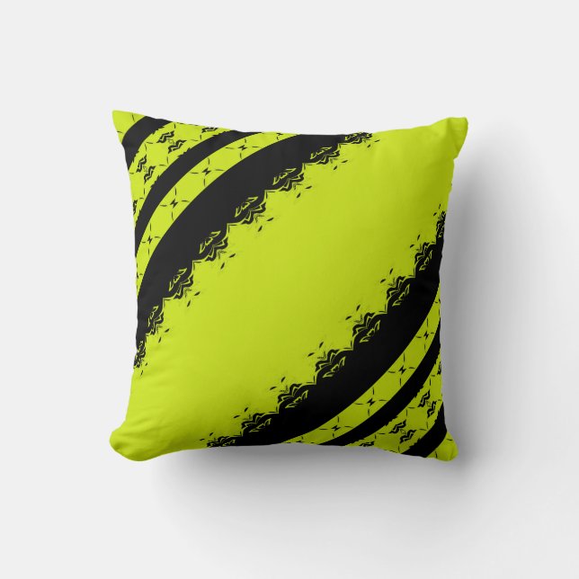 Coussin Vitesse Citron (Recto)