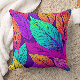 Coussin Vivid Motif feuille