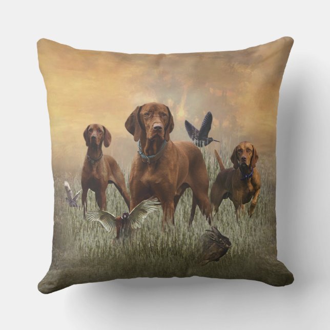 Coussin Vizsla hongroise (Verso)