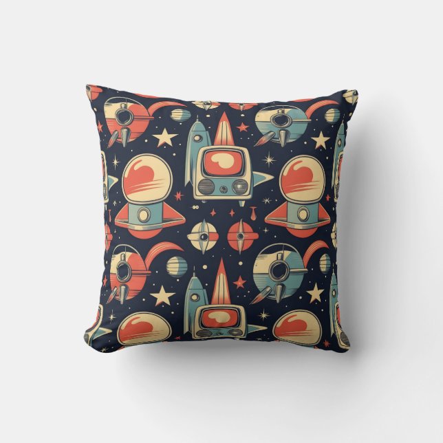 Coussin Vogue vintage des années 1950 (Recto)