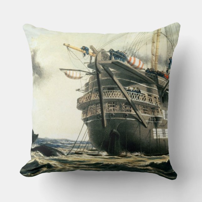 Coussin voie HMP Agamemnon étendant le câble atlantique (Recto)