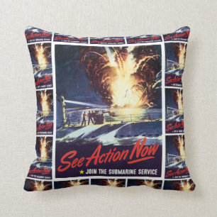 Coussin Voir l'action maintenant