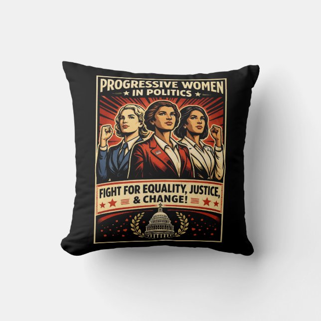 Coussin Voix du changement (Recto)