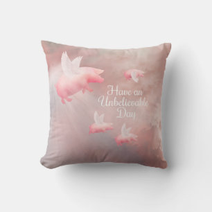 Coussin Voler De Cochons - Un Jour Incroyable