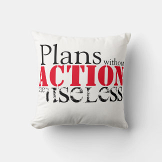 Coussin Volet d'action du plan