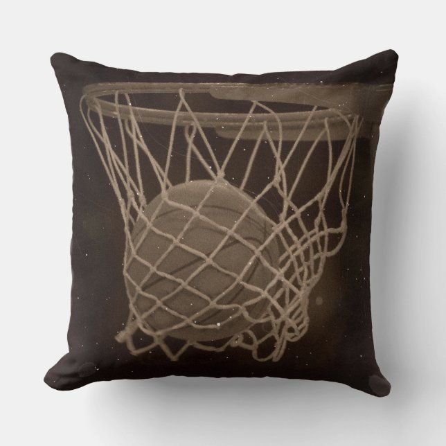 Coussin Volet de basketball (Recto)