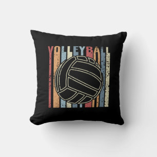 Coussin Volley-ball Vintage rétro